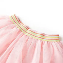 vidaXL Ropa Y Accesorios-Falda infantil con tul rosa claro 92
