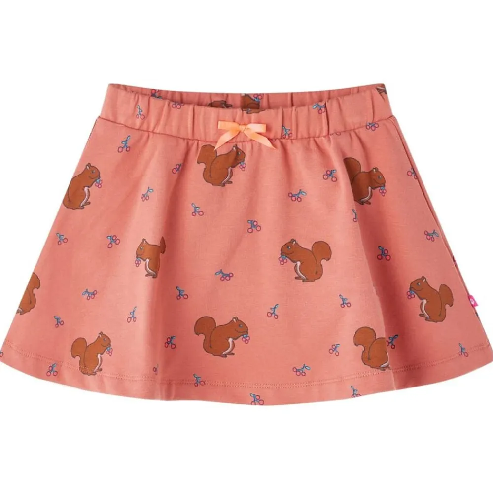 vidaXL Ropa Y Accesorios-Falda infantil rosa palo 116