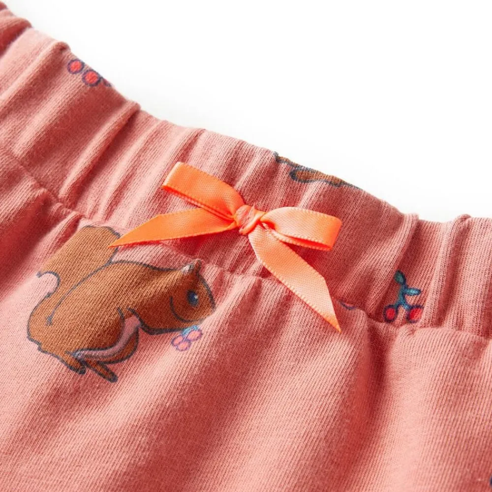 vidaXL Ropa Y Accesorios-Falda infantil rosa palo 116