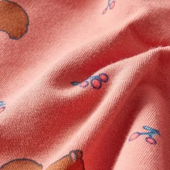 vidaXL Ropa Y Accesorios-Falda infantil rosa palo 116
