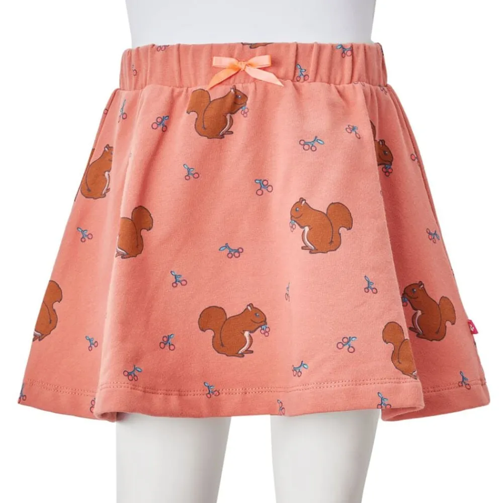 vidaXL Ropa Y Accesorios-Falda infantil rosa palo 116