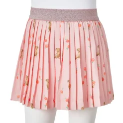 vidaXL Falda plisada infantil naranja claro 104 Online