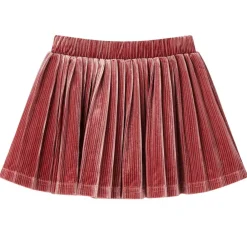 vidaXL Falda plisada infantil rosa 104