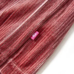 vidaXL Falda plisada infantil rosa 104