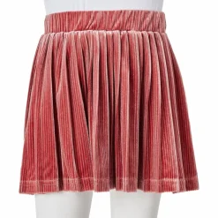 vidaXL Falda plisada infantil rosa 104