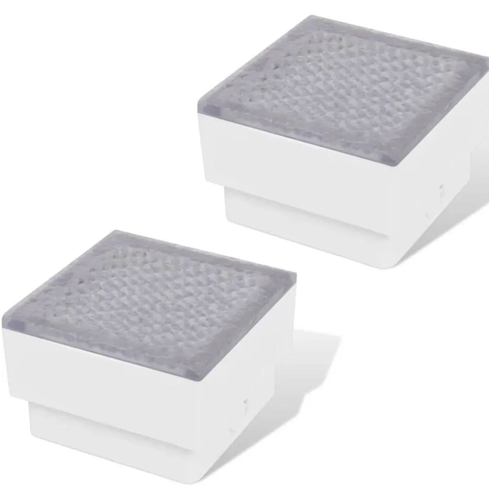vidaXL Foco LED empotrable para el exterior, 100 x 100 x 68 mm Hot
