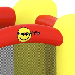 Happy Hop Estructuras Para Juegos Al Aire Libre-Castillo hinchable con tobogán y piscina 280x319x211 cm
