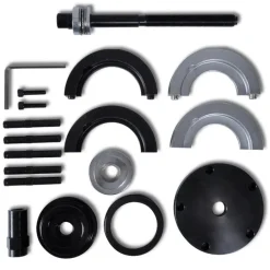 vidaXL Herramienta cojinetes rueda delantera 85 mm VW T5 Touareg llantas 16