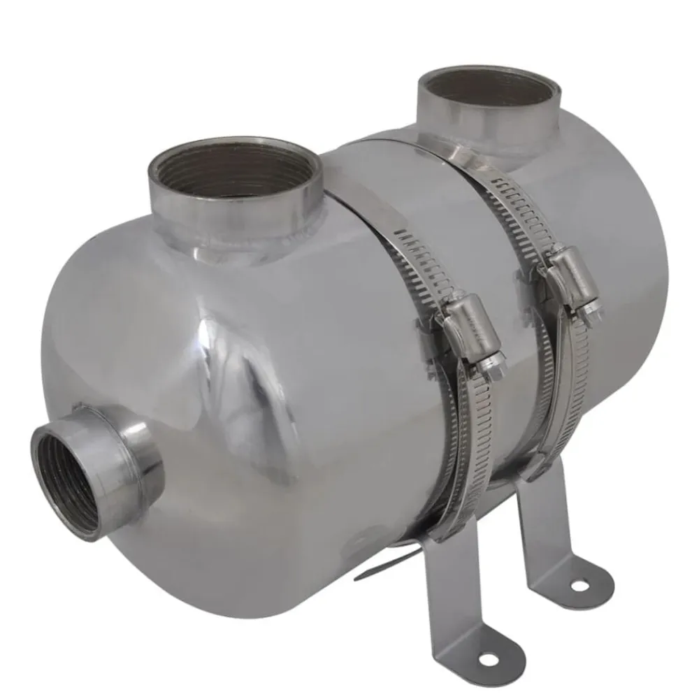 vidaXL Intercambiador de calor para piscina, 292 x 134 mm, 28 kW Discount