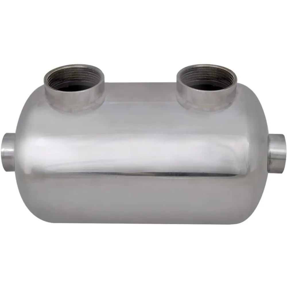 vidaXL Intercambiador de calor para piscina, 292 x 134 mm, 28 kW Discount