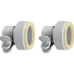 INTEX Piscina Y Spa-Adaptadores B 2 uds para mangueras 32 mm a 38 mm