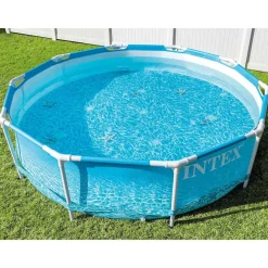 INTEX Piscina Y Spa-Beachsidede Piscina con estructura de metal 305x76 cm
