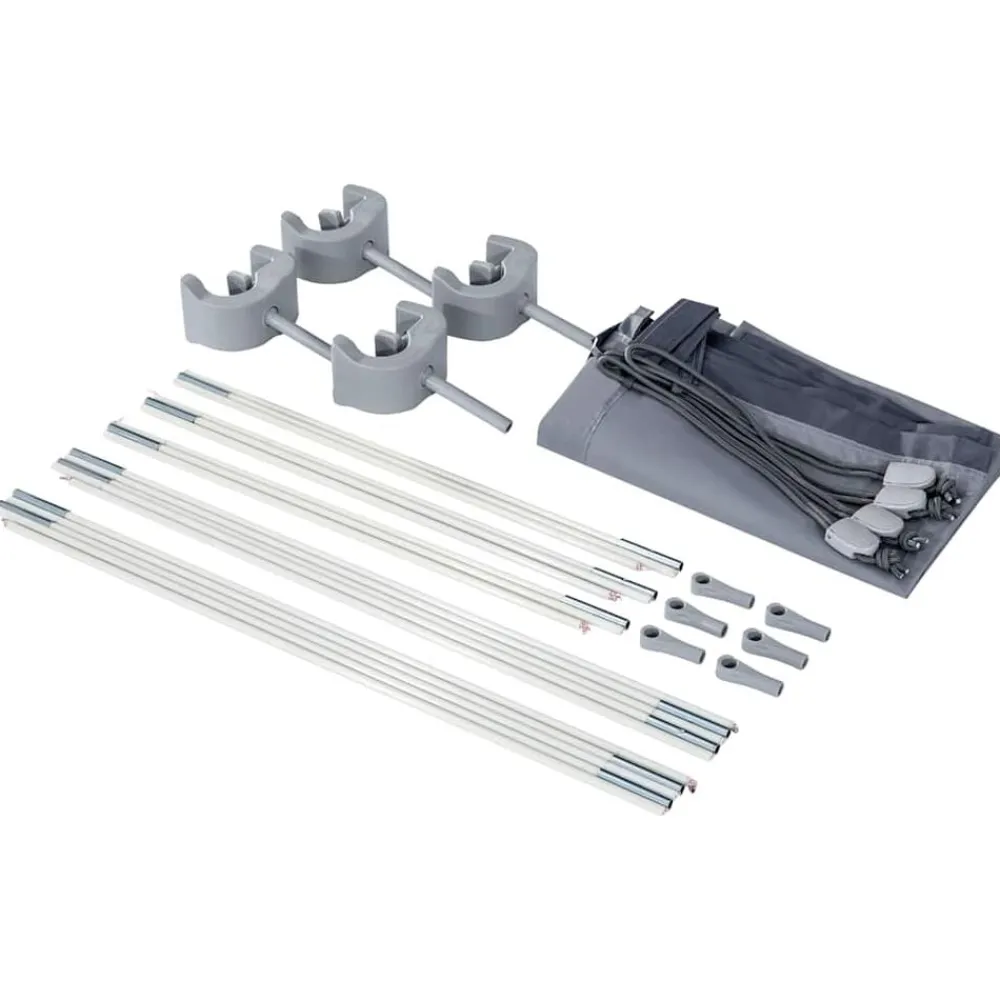 INTEX Piscina Y Spa-Capota de piscina gris claro