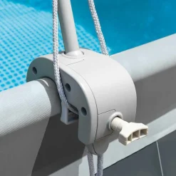 INTEX Piscina Y Spa-Capota de piscina gris claro
