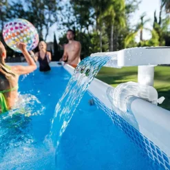 INTEX Cascada de piscina LED multicolor Best