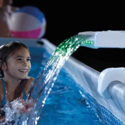 INTEX Cascada de piscina LED multicolor 28090 Sale
