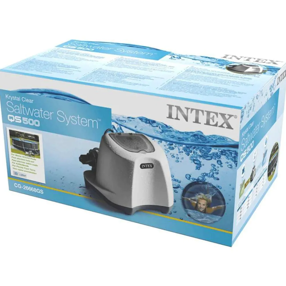 INTEX Piscina Y Spa-Clorador salino Krystal Clear ECO