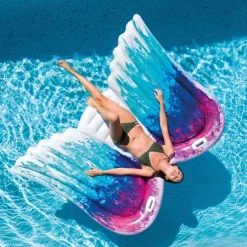 INTEX Colchoneta para piscina Angel Wings Mat 58786EU New