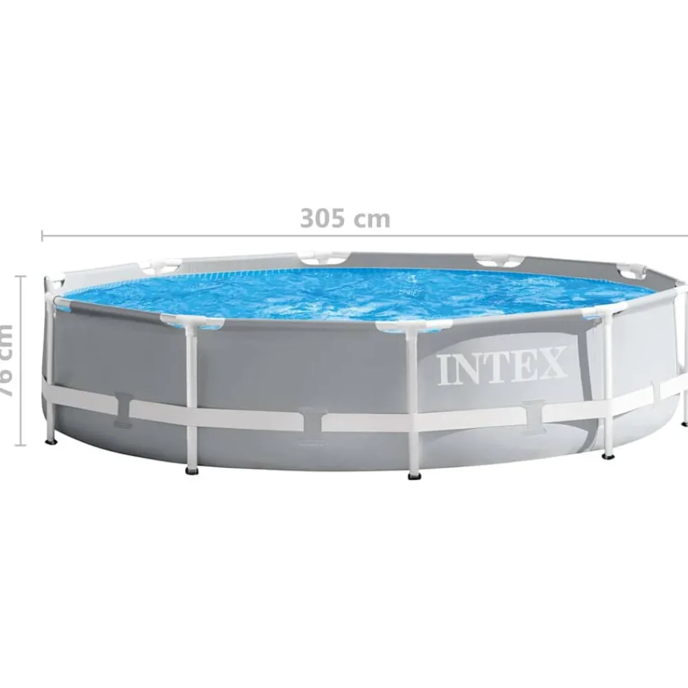 INTEX Conjunto de piscina Prism Frame Premium 305x76 cm Best