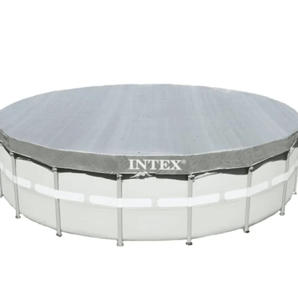 INTEX Piscina Y Spa-Cubierta de piscina Deluxe redonda 488 cm 28040