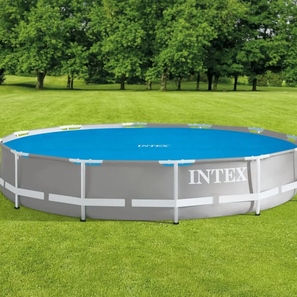INTEX Cubierta de piscina solar polietileno azul 348 cm Sale