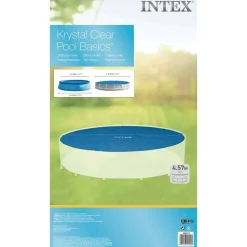 INTEX Cubierta de piscina solar cm polietileno azul 448 cm Discount