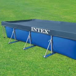 INTEX Piscina Y Spa-Cubierta de piscina rectangular 450x220 cm