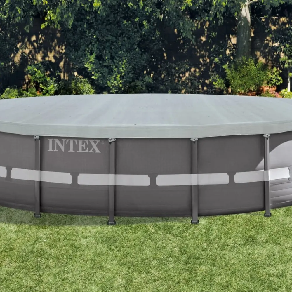 INTEX Piscina Y Spa-Cubierta de piscina redonda Deluxe 549 cm 28041
