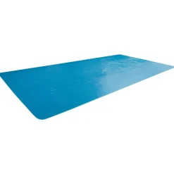 INTEX Piscina Y Spa-Cubierta de piscina solar de polietileno azul 378x186 cm