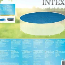 INTEX Piscina Y Spa-Cubierta solar de piscina redonda 549 cm