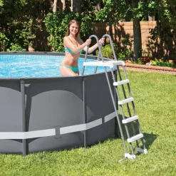 INTEX Escalera de seguridad para piscina 5 peldaños 132 cm Outlet