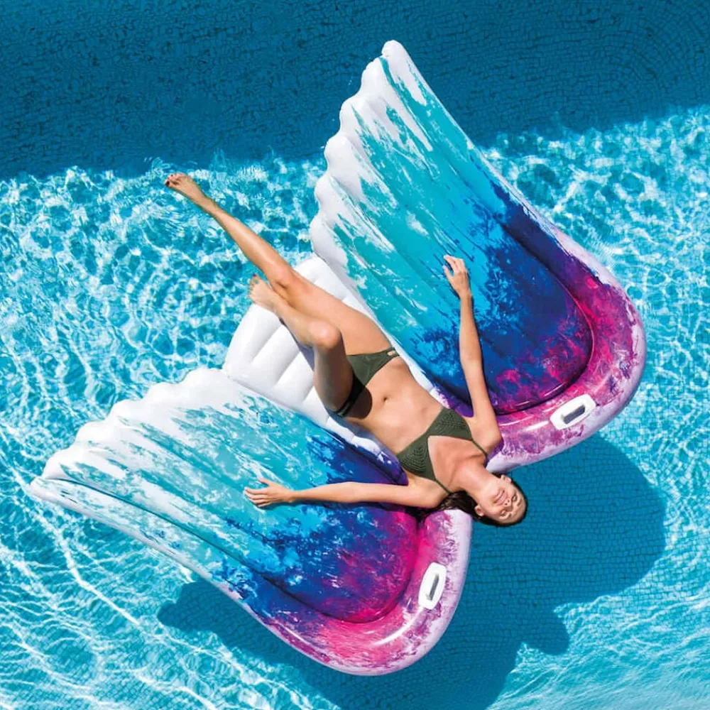 INTEX Piscina Y Spa-Flotador de piscina Angel Wings Mat 58786EU