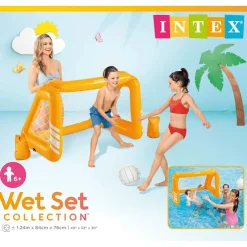 INTEX Fun Juego de porterías 140x89x81 cm Outlet