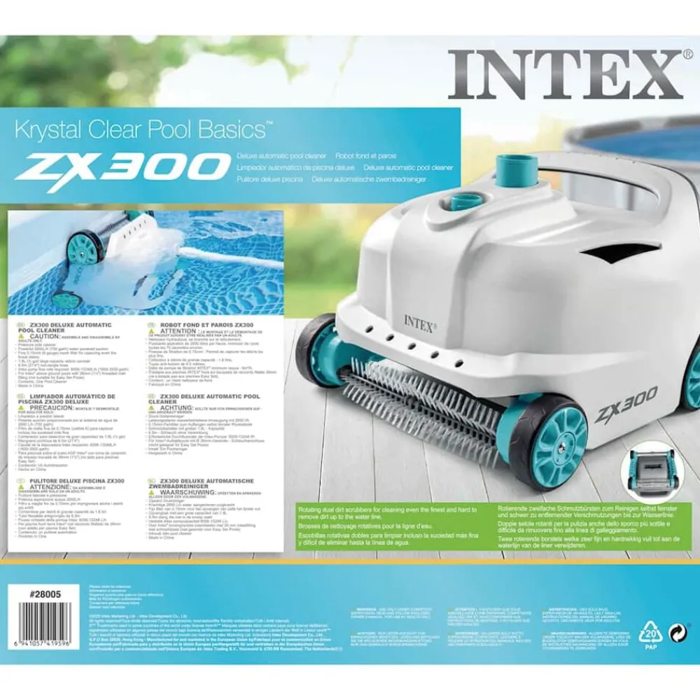 INTEX Piscina Y Spa-Limpiafondos automático ZX300 Deluxe