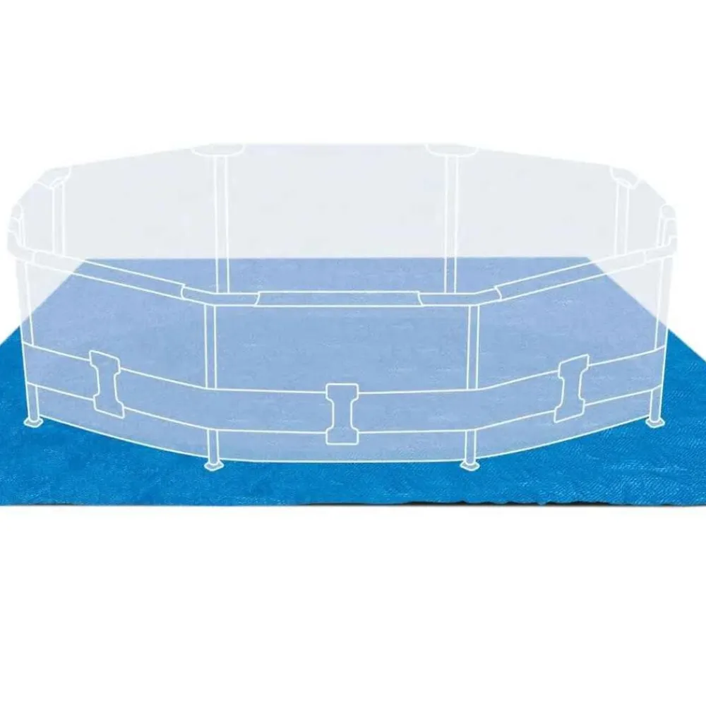 INTEX Piscina Y Spa-Lona de suelo para piscina cuadrada 472x472 cm
