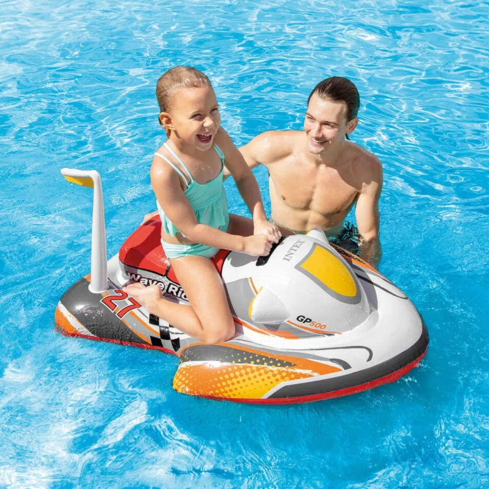 INTEX Piscina Y Spa-Moto de agua inflable Wave Rider 117x77 cm