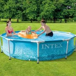 INTEX Piscina Beachside Metal Frame 305x76 cm Outlet