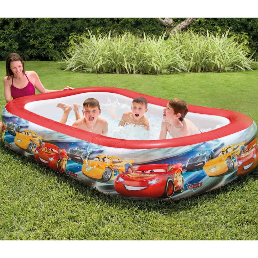 INTEX Piscina Cars Swim Center multicolor 262x175x56 cm