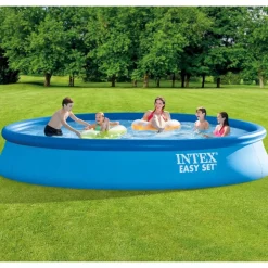 INTEX Piscina con sistema de filtro Easy Set 457x84 cm Hot