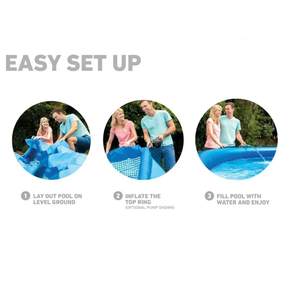 INTEX Piscina Y Spa-Piscina Easy Set 305x76 cm