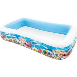INTEX Piscina familiar Swim Center diseño vida marina 305x183x56 cm Sale