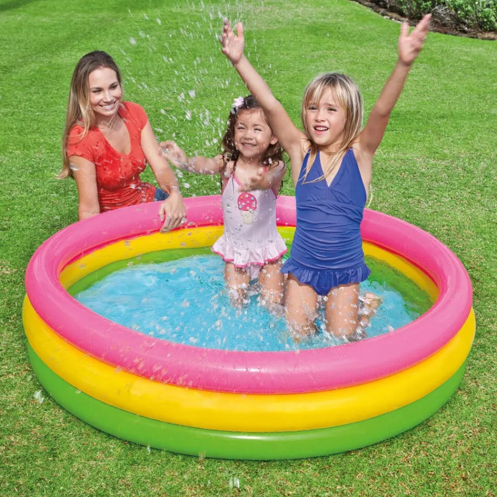 INTEX Piscina inflable con 3 anillos Sunset 147x33 cm Outlet