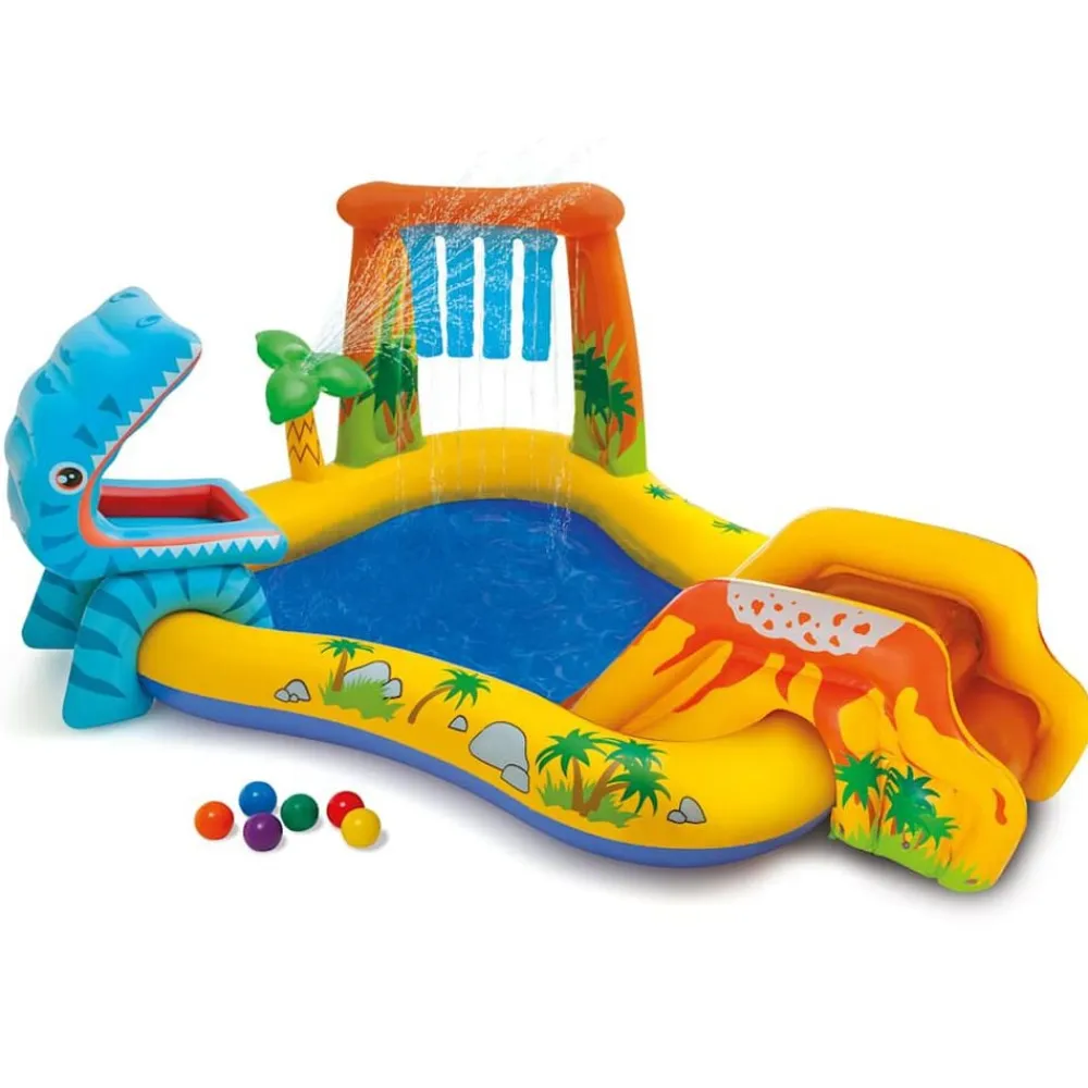 INTEX Piscina inflable Dinosaur Play Center 249x191x109 cm 57444NP Online