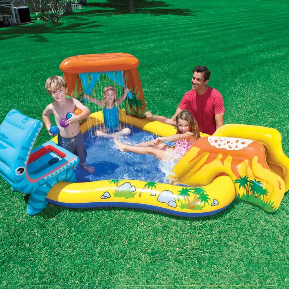 INTEX Piscina inflable Dinosaur Play Center 249x191x109 cm 57444NP Online
