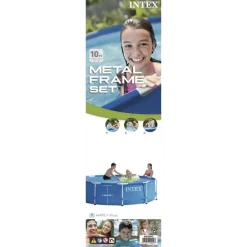INTEX Piscina Y Spa-Piscina Metal Frame 305x76 cm