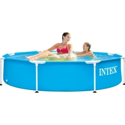 INTEX Piscina Y Spa-Piscina Metal Frame 244x51 cm