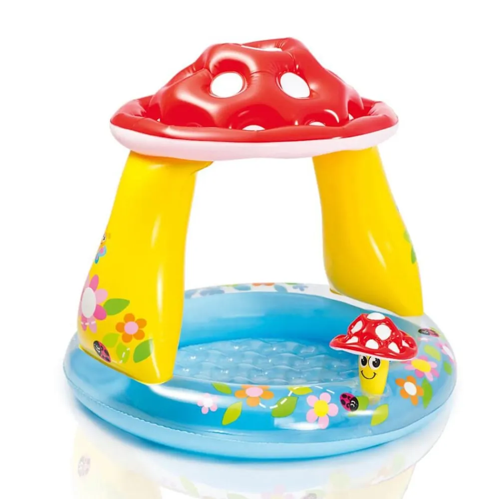 INTEX Piscina Y Spa-Piscina para bebés con forma de seta