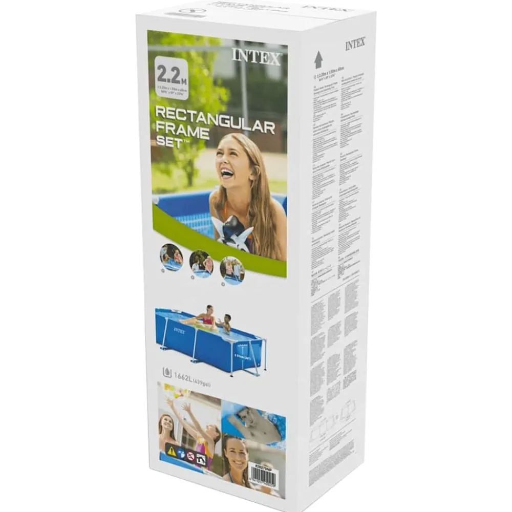 INTEX Piscina Rectangular Frame 220x150x60 cm 28270NP Best