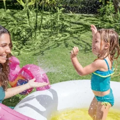 INTEX Piscina Y Spa-Piscina Unicorn Spray 272x193x104 cm