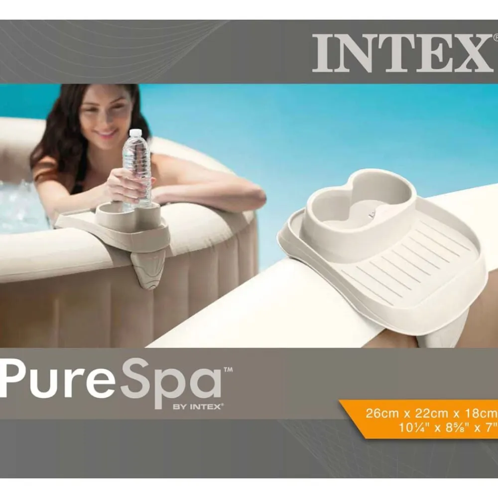 INTEX Piscina Y Spa-Portavasos desmontable para bañera de hidromasaje